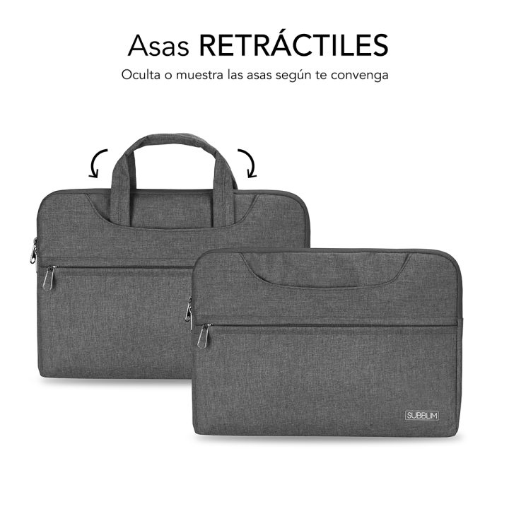 Subblim Funda Ordenador Business Laptop Sleeve 13,3-14" Grey…