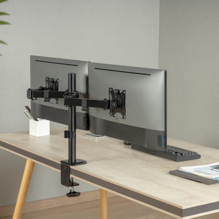 AISENS ECO Rotating and Tilting Desktop Monitor/TV Stand 9kg (3…