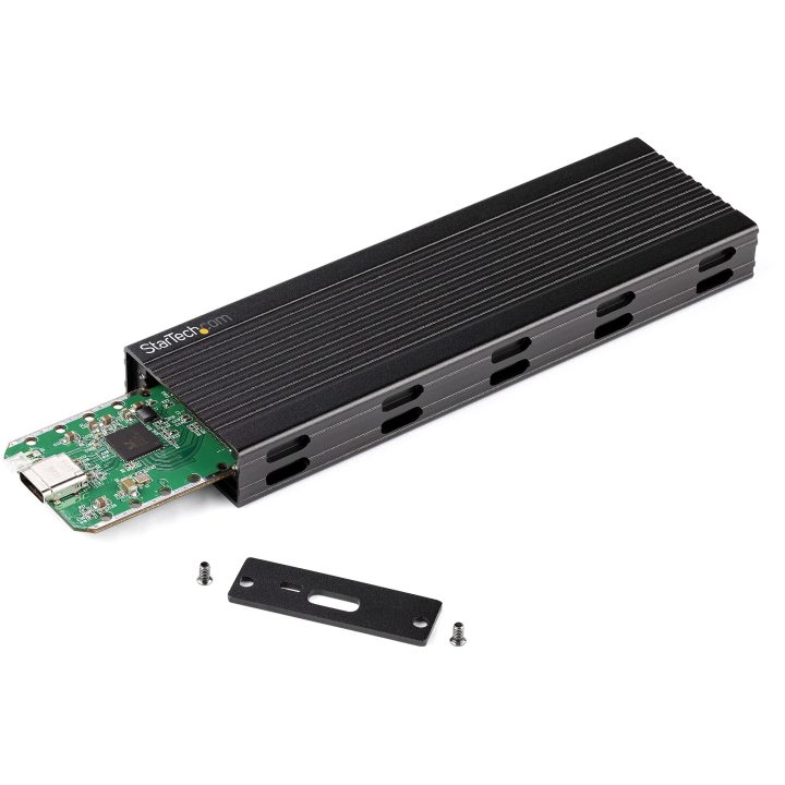 StarTech.com Caixa Externa USB-C de 10Gbps para NVMe M.2 ou SSD SATA…