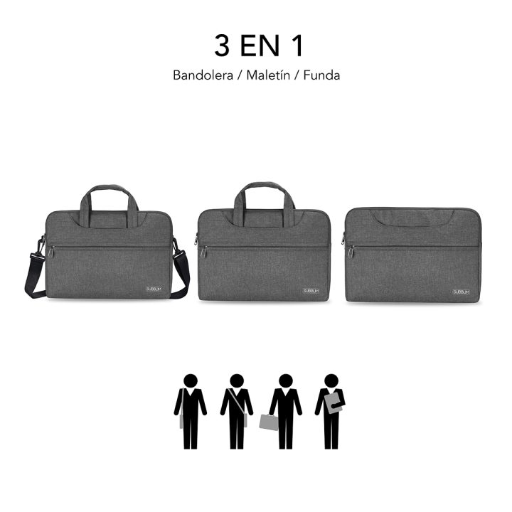 Subblim Capa para Portátil Business Laptop Sleeve 13,3-14" Cinzento…