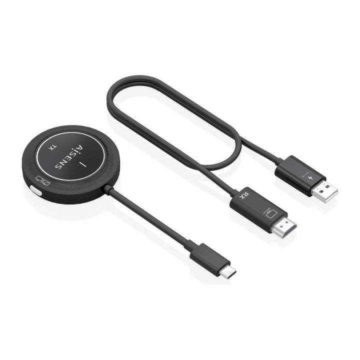 AISENS USB-C A HDMI Inalambrico 1080P 30m, Negro