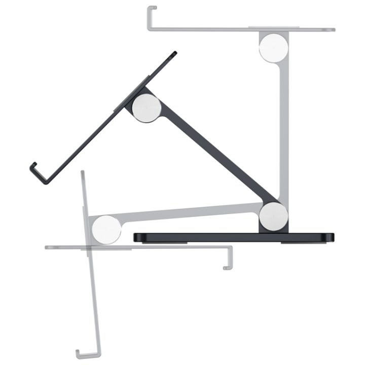 AISENS Adjustable XXL Desktop Stand (2 Pivots) for Mobile / Tablet…