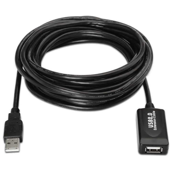 AISENS A101-0018 USB 2.0 Cable 5 m USB A Black