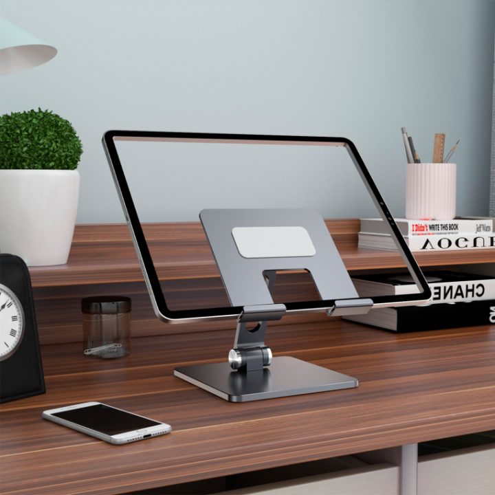 AISENS Adjustable XXL Desktop Stand (2 Pivots) for Mobile / Tablet…