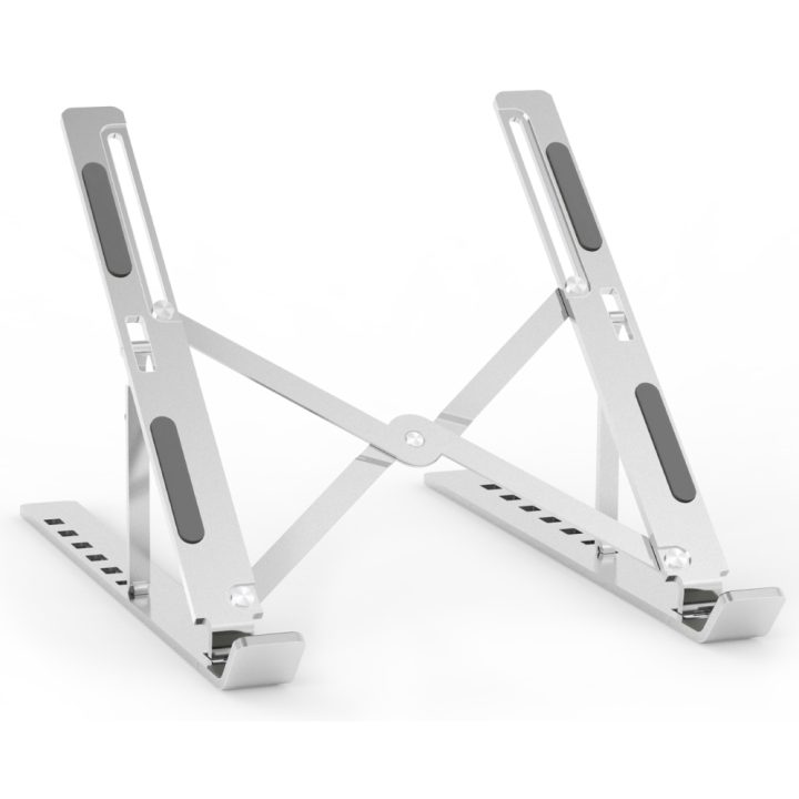 AISENS Suporte de Mesa Ajustável para Portátil / Tablet, Prata