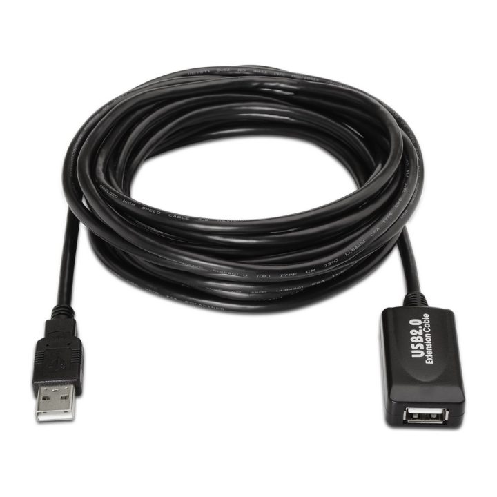 AISENS A101-0019 USB Cable USB 2.0 10 m USB A Black