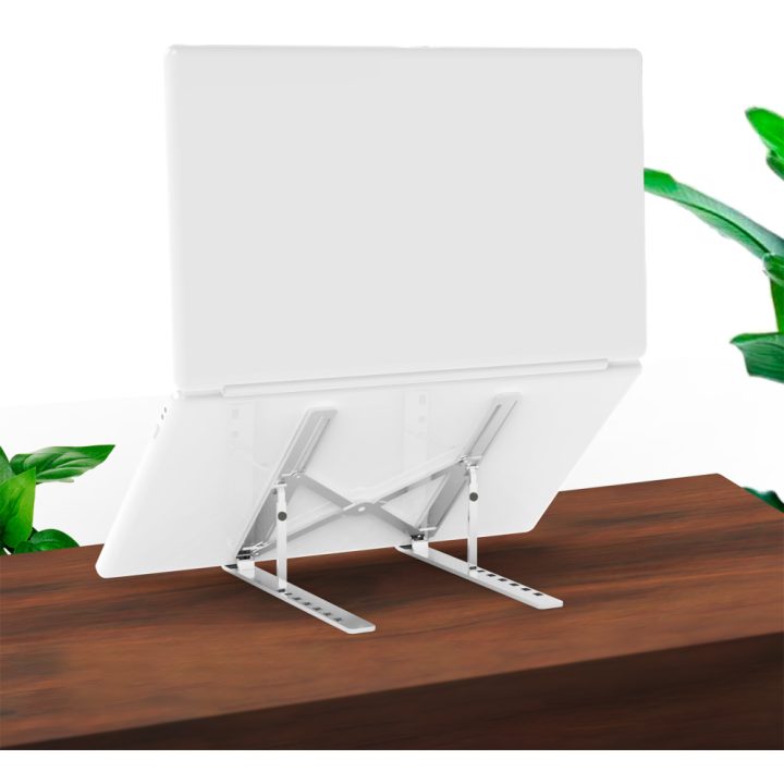 AISENS Suporte de Mesa Ajustável para Portátil / Tablet, Prata