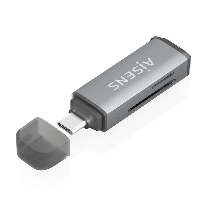 AISENS Leitor de Cartões SD, Micro SD, MMC, RS-MMC, MMC Micro, USB-C…