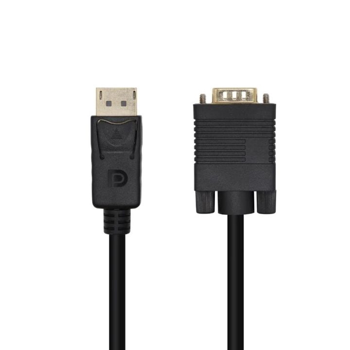 AISENS A125-0365 DisplayPort to VGA D-SUB Video Cable Adapter 2 m…