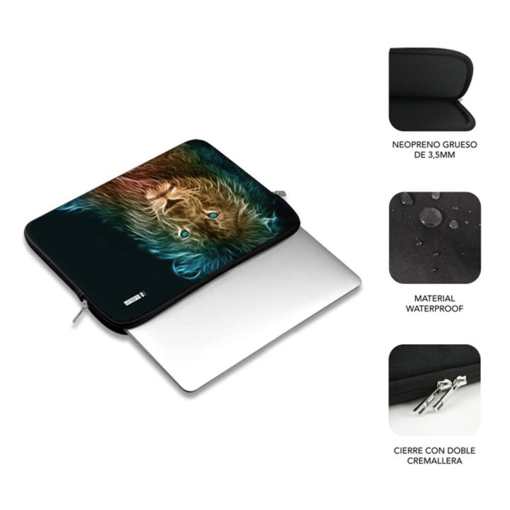 Funda Subblim trendy sleeve para portatil 13.3 pulgadas-14 pulgadas…