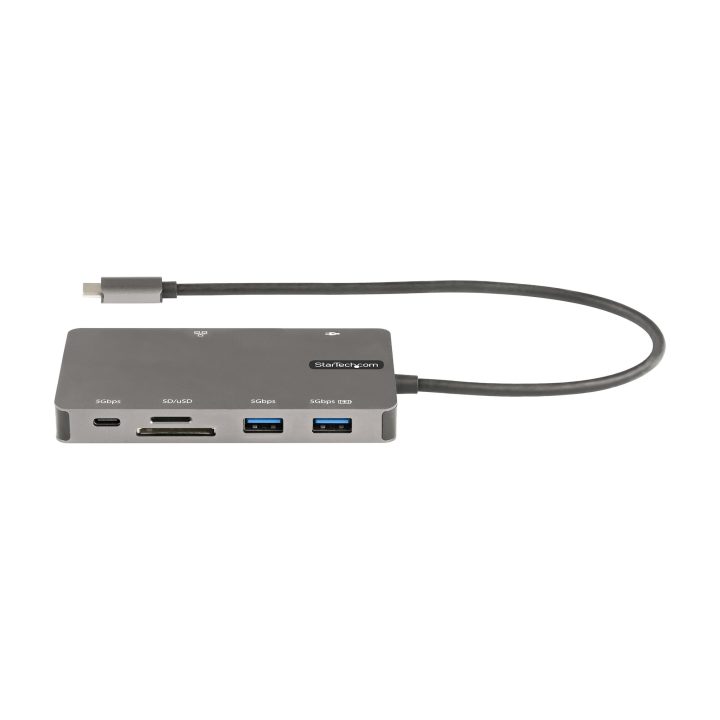 StarTech.com Adaptador Multipuertos USB C - Docking Station de Viajes…