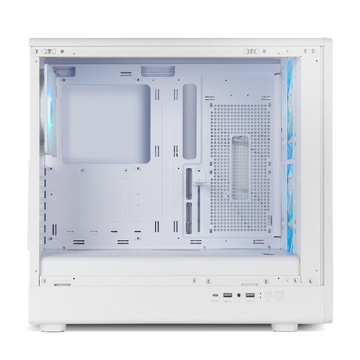 NOX Semitorre Hummer AERO ARGB Branco x4 Vent. 140m (NXHUMMERAEROWH)