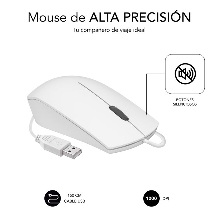 Subblim submo Mouse - B2BS002 White