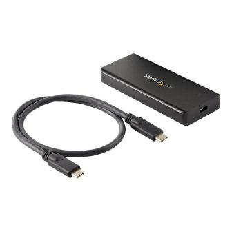 StarTech.com Caixa USB-C de 10Gbps para SSD NVMe M.2 - Caixa USB Tipo…