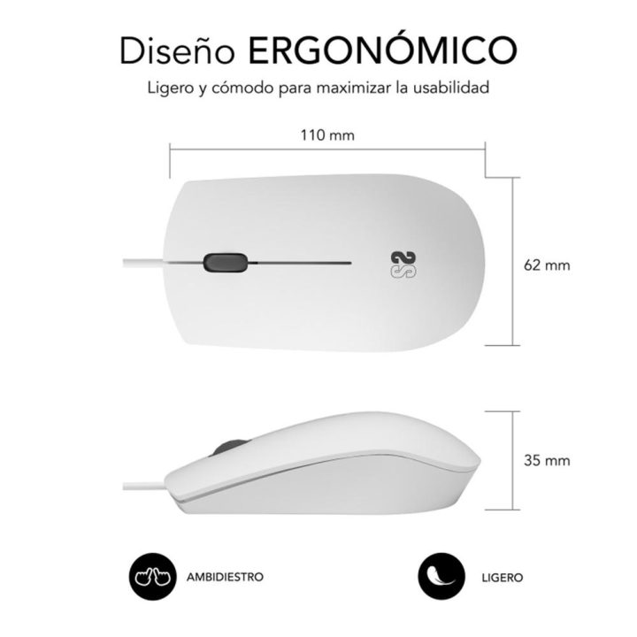 Rato Subblim submo - B2BS002 branco