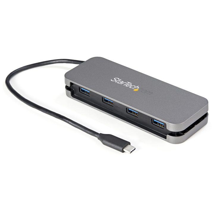 StarTech.com 4-Port USB-C Hub - 4x USB-A - 5Gbps USB 3.0 Type-C Hub…