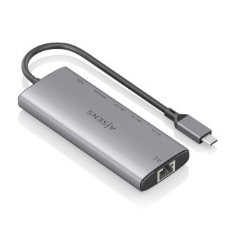 AISENS USB-C Dock 6 en 1, USB-C a 1xHDMI, 1xRJ45, 1xUSB-A 10G…