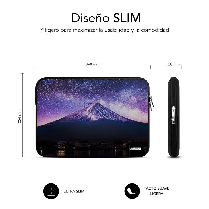 Capa para portátil Subblim trendy sleeve neo mountain 13.3…