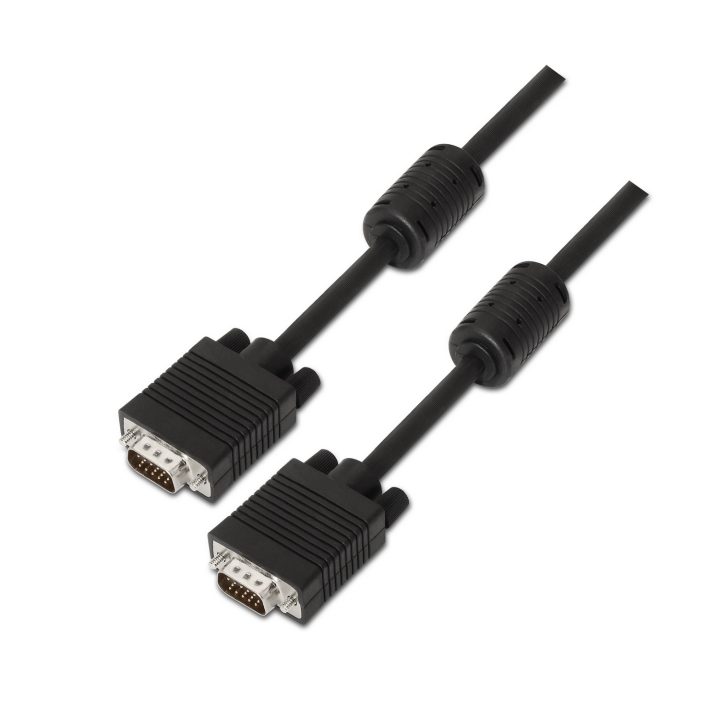 AISENS A113-0075 VGA Cable 15 m VGA (D-Sub) Black