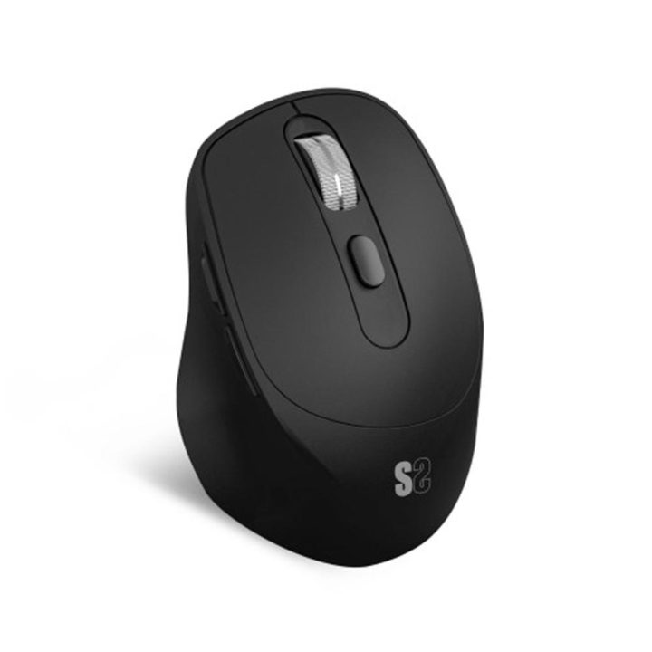 Rato sem fios Subblim curve ergo dual preto (SUBMO-EDCON01)