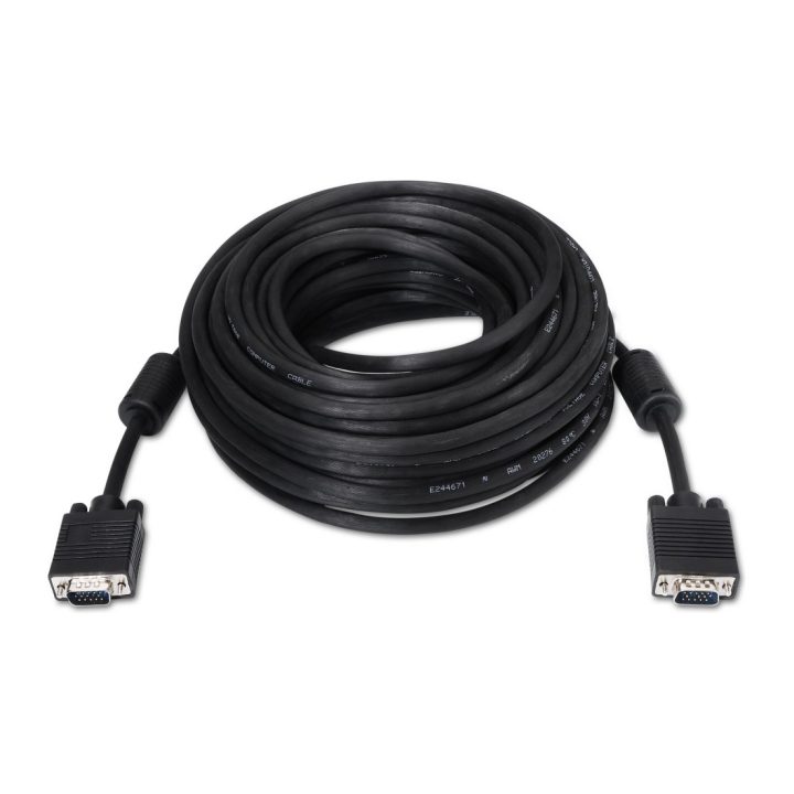 AISENS A113-0076 VGA Cable 20 m VGA (D-Sub) Black