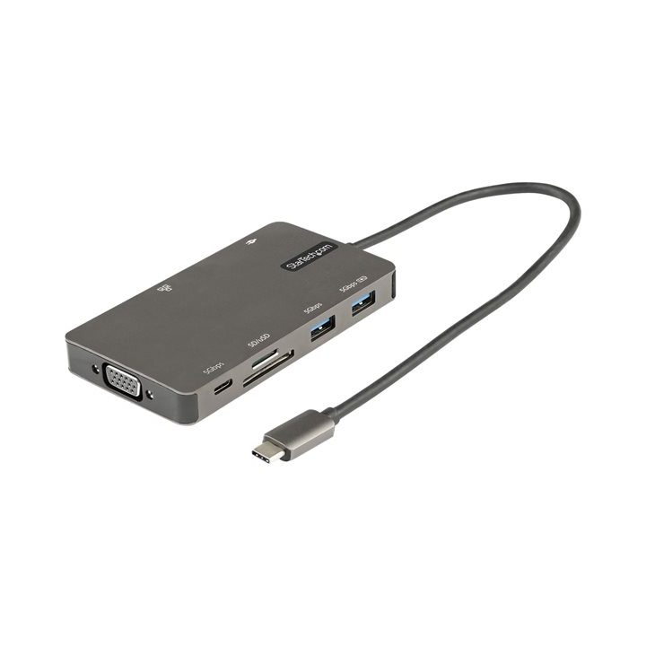 StarTech.com Adaptador Multipuertos USB C - Docking Station de Viajes…
