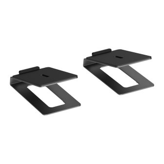 AISENS Universal Desktop Speaker Stand, Black