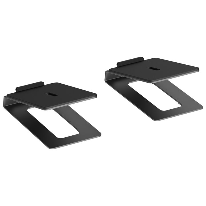 AISENS Universal Desktop Speaker Stand, Black