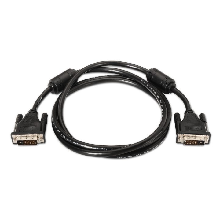 AISENS A117-0089 DVI Cable 1.8 m DVI-D Black