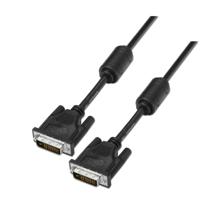 AISENS A117-0089 DVI Cable 1.8 m DVI-D Black