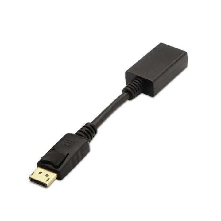 AISENS A125-0134 DisplayPort to HDMI Video Cable Adapter 0.15 m Black