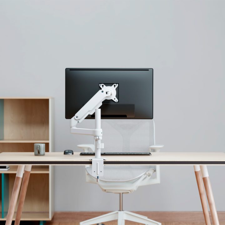 AISENS Eco Counterweight Rotating and Tilting Desktop Stand for…