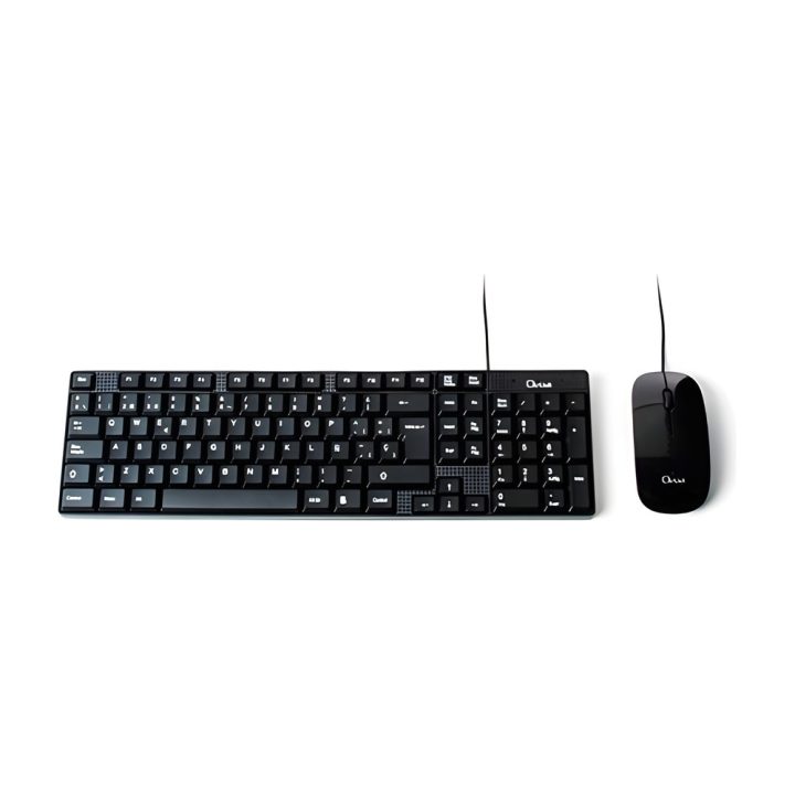 L-Link USB Keyboard + Mouse Kit LL-KB-816 Black (LL-KB-816-COMBO)