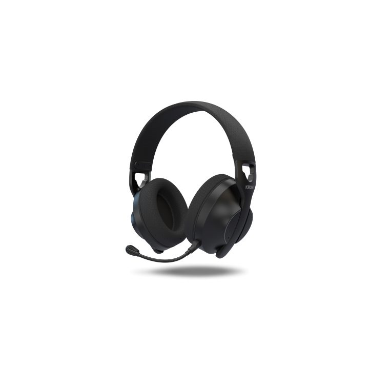 Krom Phase Wireless and Wired Over-Ear Headphones (NXKROMPHASEBK)