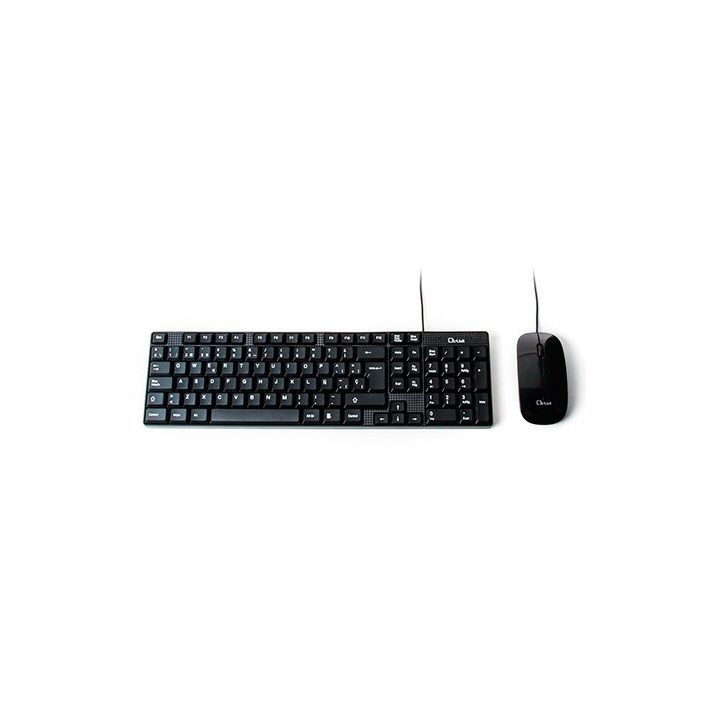 L-Link USB Keyboard + Mouse Kit LL-KB-816 Black (LL-KB-816-COMBO)
