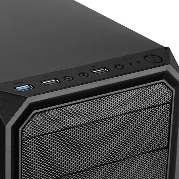 NOX Coolbay MX2 mATX Case 1xUSB3.0 2xUSB2.0 Black (NXCBAYMX2)