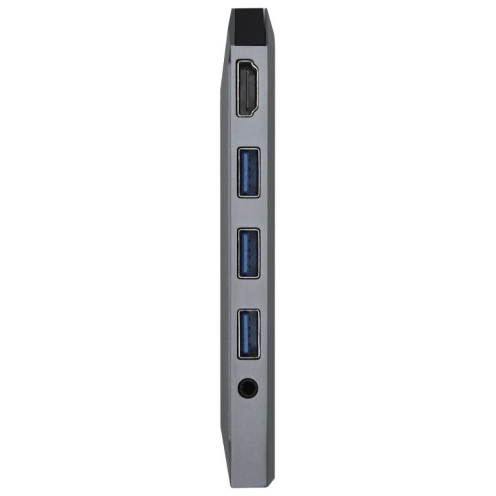 AISENS USB-C Dock 9 en 1, USB-C a 1x HDMI, 1xRJ45, 3x USB, 1x PD, 1x…