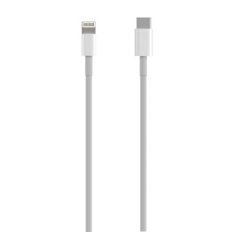 AISENS Cable USB 2.0 USB-C A Lightning PD 2A, Lightning/M-USB-C/M…