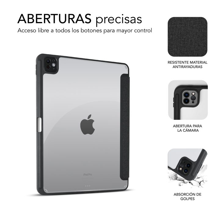 Subblim SUBCST-5SC401 11" Folio Tablet Case Black
