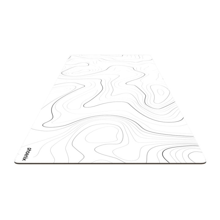Phoenix Technologies Phoenix Stratos White Desk Mat 90 x 40 cm with…