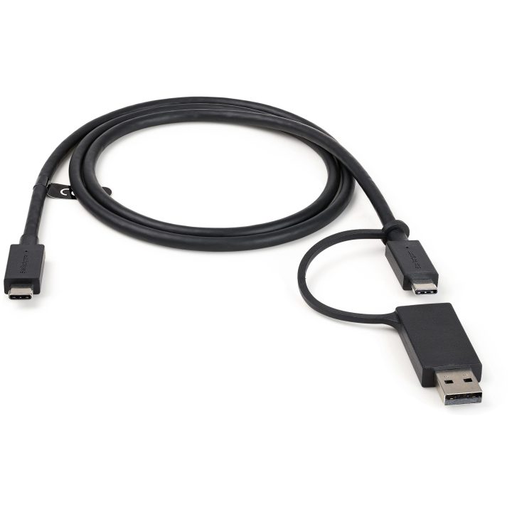 StarTech.com Cable USB-C de 1m con Llave Adaptador (Dongle) a USB-A -…