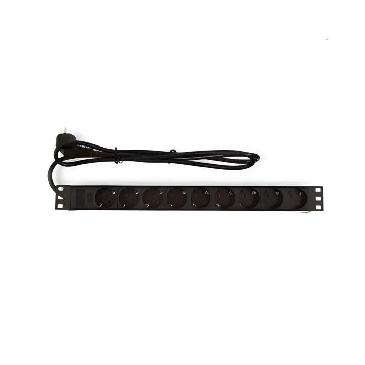 PDU tipo régua Pepegreen com 9 tomadas e cabo 2m (RAC-00012-PDU)