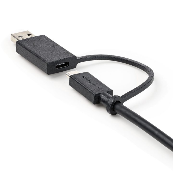 StarTech.com 1m USB-C to USB-A Adapter (Dongle) Cable - Hybrid USB…