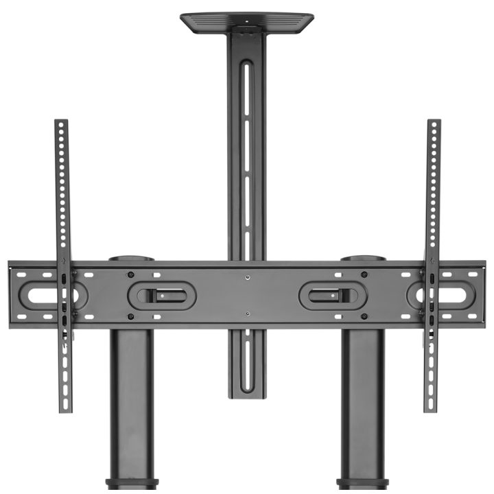 AISENS Soporte de Suelo ECO con Ruedas y Manivela, Bandeja para DVD y…