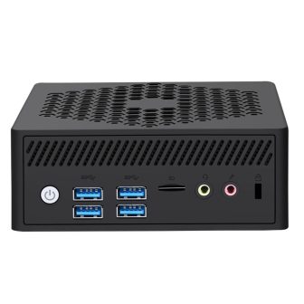 Leotec LEMPC09 PC/Workstation Barebone Black Cube
