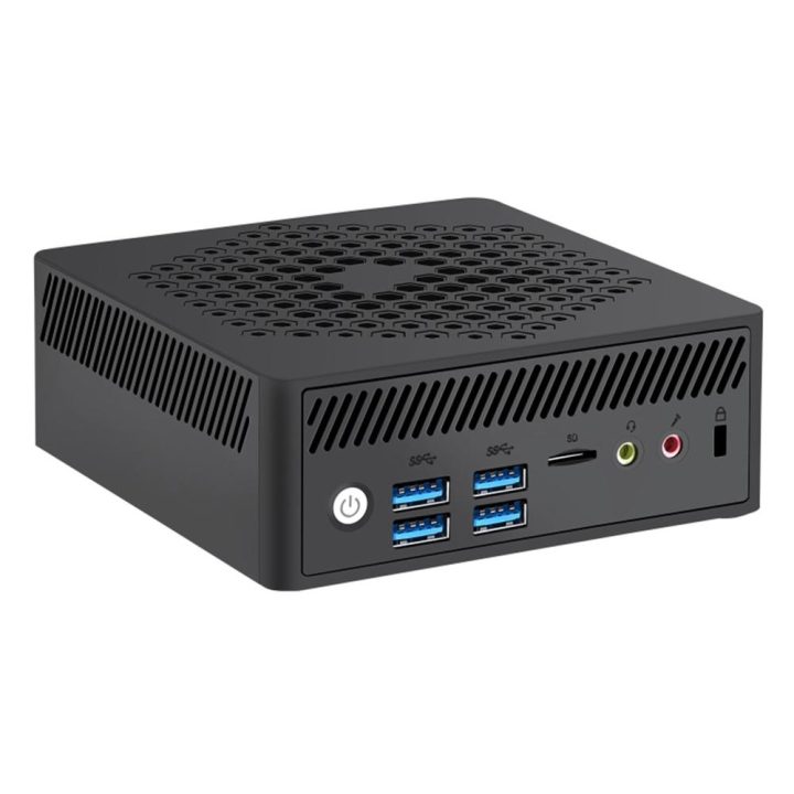 Leotec LEMPC09 PC/Workstation Barebone Black Cube