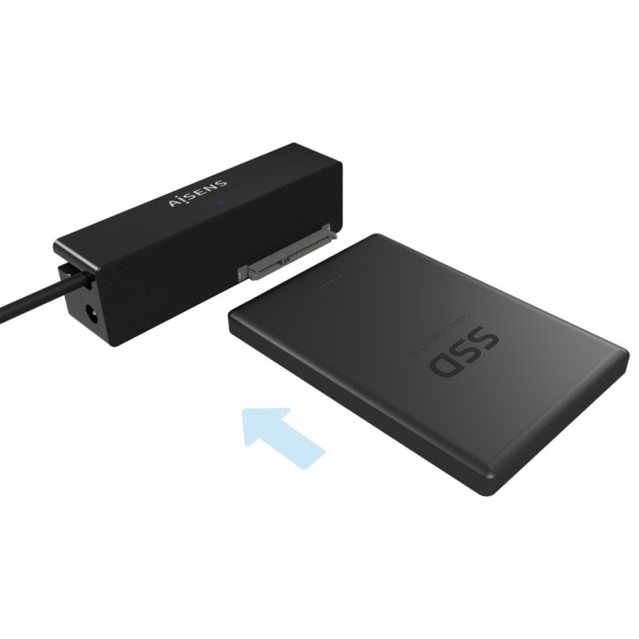 AISENS ASE-35C02B SATA to USB-C USB 3.0/USB3.1 GEN1 Adapter for 2.5"…