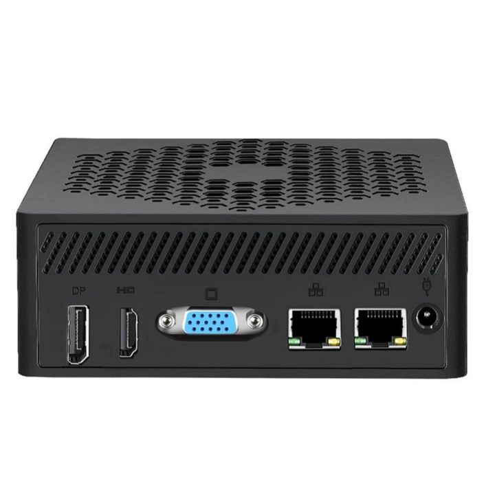 Leotec LEMPC09 PC/Workstation Barebone Black Cube