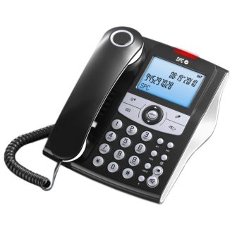 SPC 3804N ELEGANCE ID 70M ML ID LCD Landline Phone Black