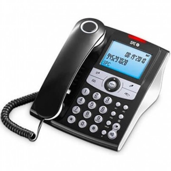 SPC 3804N ELEGANCE ID 70M ML ID LCD Landline Phone Black